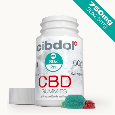CBD-vingummin (750 mg CBD)