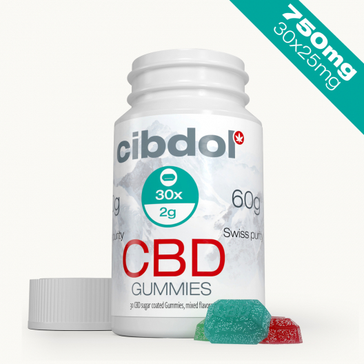 CBD-vingummin (750 mg CBD)