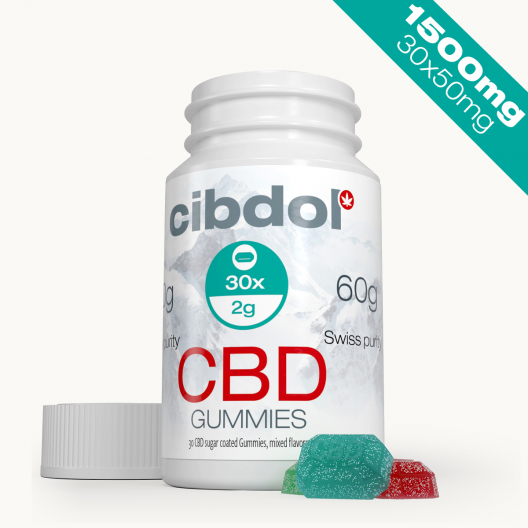 CBD-vingummin (1500 mg CBD)