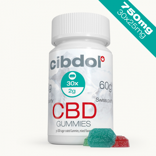CBD-vingummin (750 mg CBD)