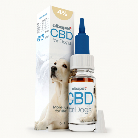 CBD-olja 4 % till hundar