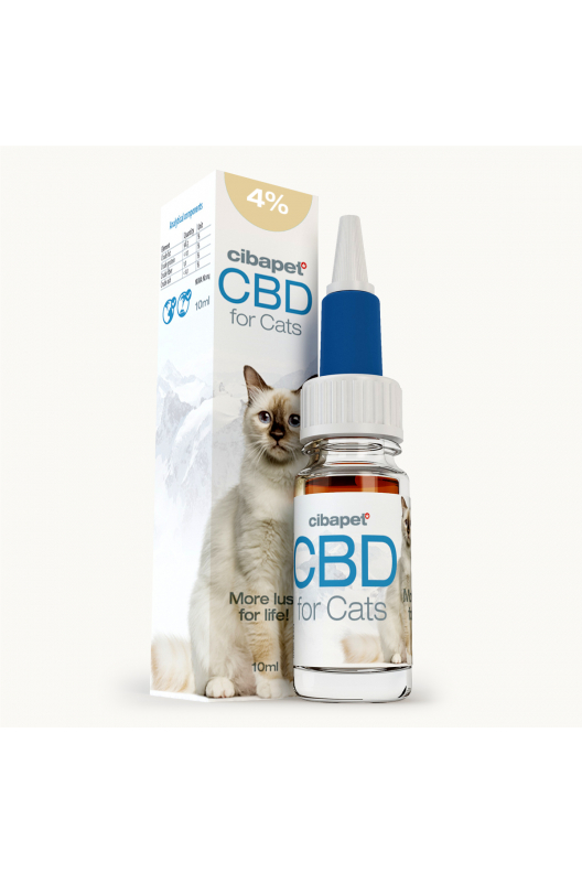 CBD-olja 4 % till katter