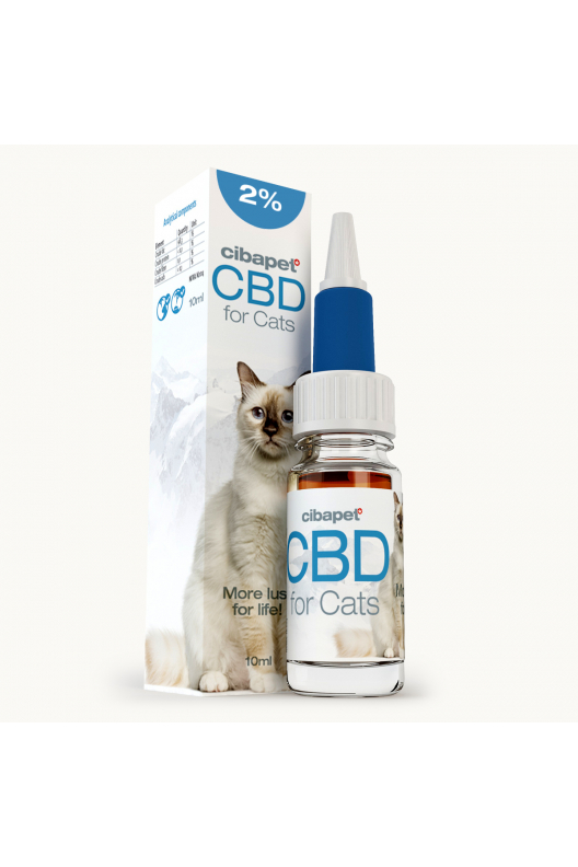 CBD-olja 2 % för katter