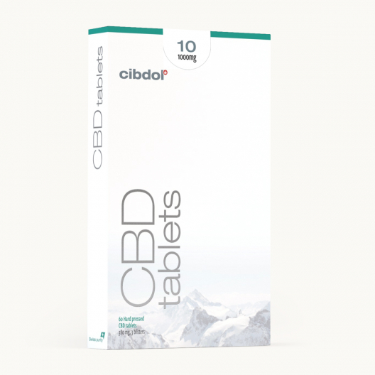 CBD-tabletter 10 % (1000 mg)