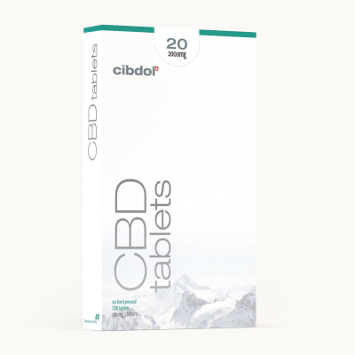 CBD-tabletter 20 % (2000 mg)