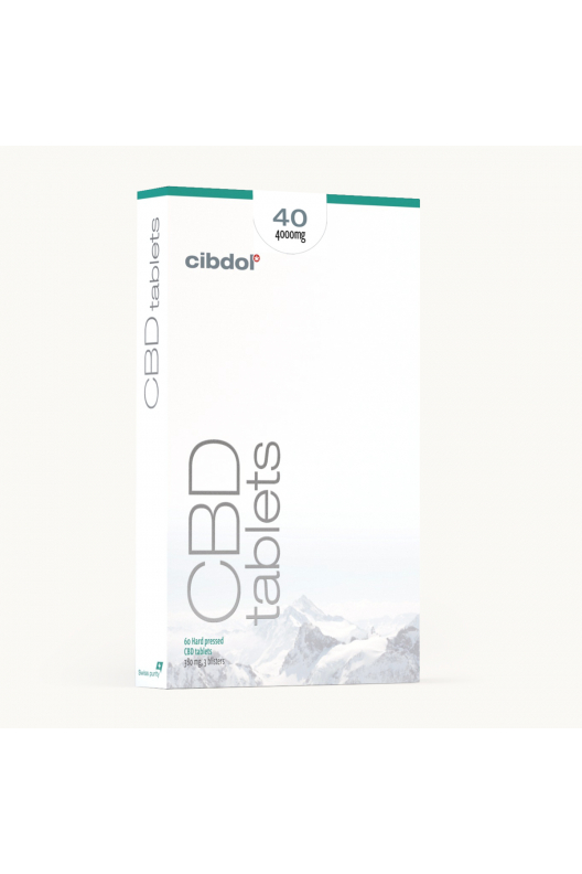 CBD-tabletter 40 % (4000 mg)