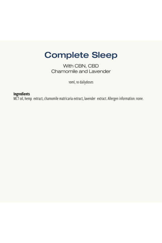 Complete Sleep Complete Sleep