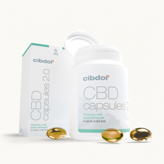 CBD Mjuka Kapslar 5% (500mg)