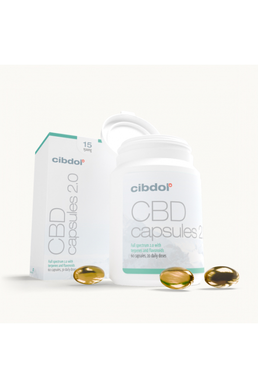 CBD Mjuka Kapslar 15 % (1500 mg) CBD Mjuka Kapslar 15 % (1500 mg)