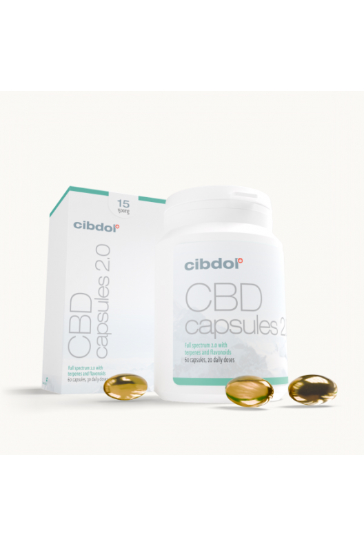 CBD Mjuka Kapslar 15 % (1500 mg) CBD Mjuka Kapslar 15 % (1500 mg)