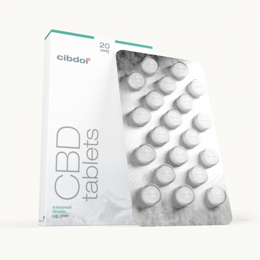 CBD-tabletter 20 % (2000 mg) CBD-tabletter 20 % (2000 mg)