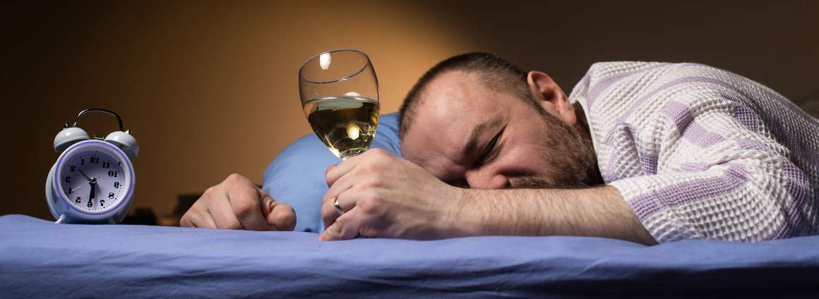 Långvarigt alkoholberoende och sömnlöshet