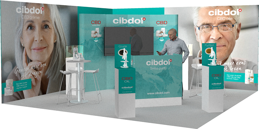 Cibdol kommer att närvara vid 50Plus mässan på Jaarbeurs Utrecht, (NL)