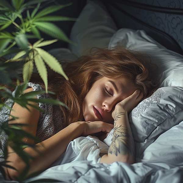 Är cannabinoider bra för sömn?